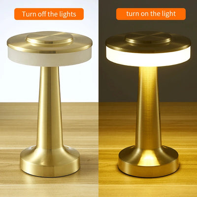 Touch LED Charging Table Lamp - Creative Dining, Hotel, Bar, Coffee Table, Outdoor Night Light