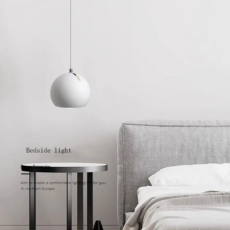 Nordic Modern LED Pendant Light - Bedroom, Living Room, Dining Hanging Lamp