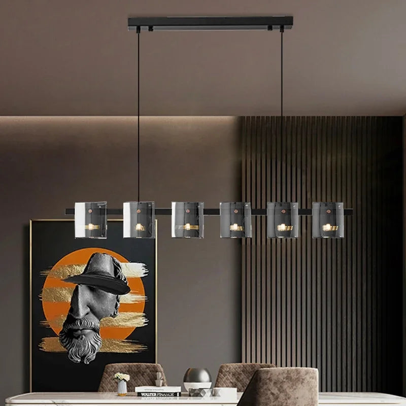 Nordic LED Pendant Lamp - Versatile Ceiling Light Fixture for Dining and Living Rooms