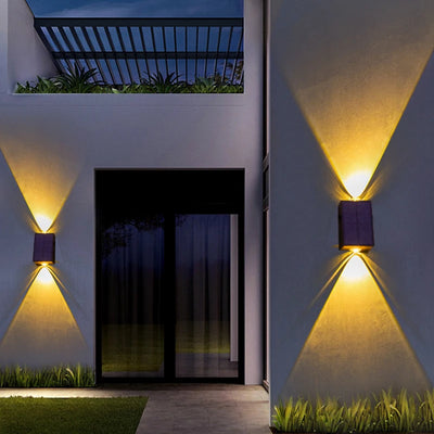 LED Solar Wall Lights: Waterproof Lighting for Villa, Patio, Stair, and Corridor - Perfect Garden Wall Decoration