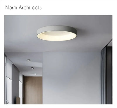 Nordic Modern LED Ceiling Light – Sleek Round Fixture for Indoor Spaces