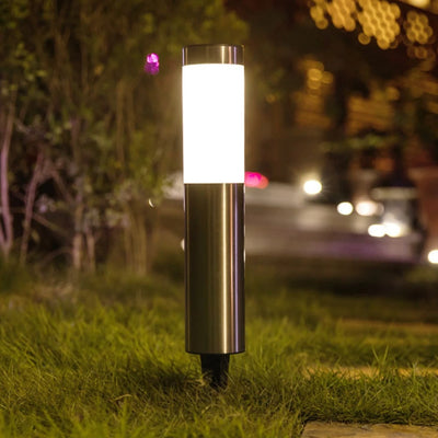 Stainless Steel Solar Pathway Lights – Bright LED Outdoor Garden Lights for Walkways and Driveways