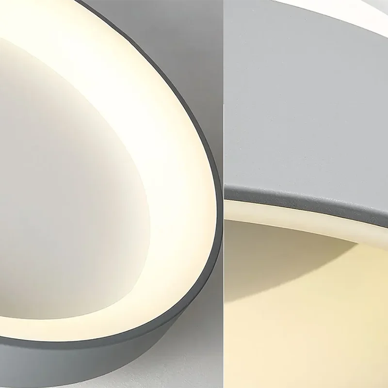 Nordic Modern LED Ceiling Light – Sleek Round Fixture for Indoor Spaces