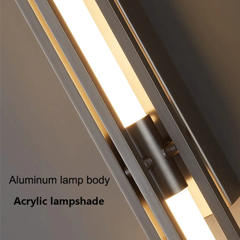 Modern LED Long Wall Lamp - Versatile Lighting for Bedroom, Living Room, and Dining Room - Stylish Wall Sconce for Staircase and Corridor, 110V/220V