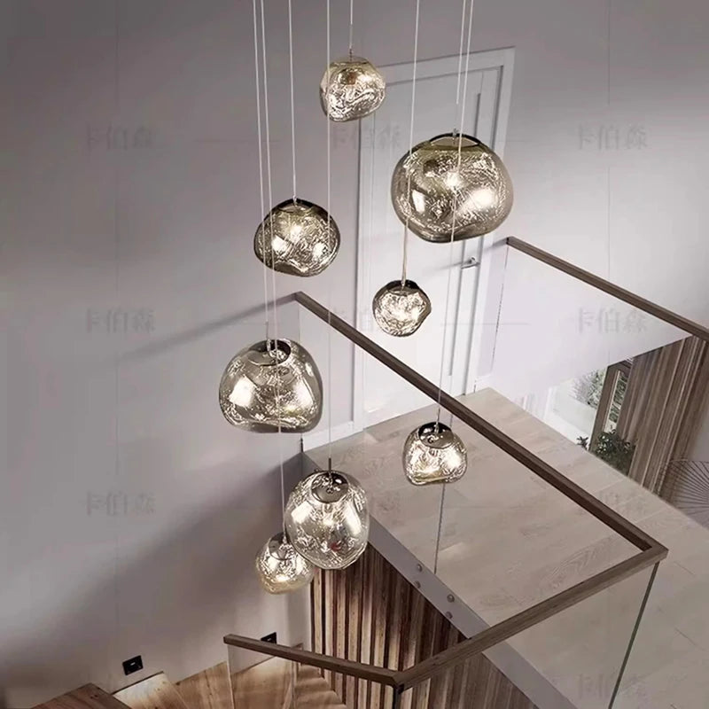 Luxurious Modern LED Pendant Light Lamps for Living Room and Dining Room and Villa