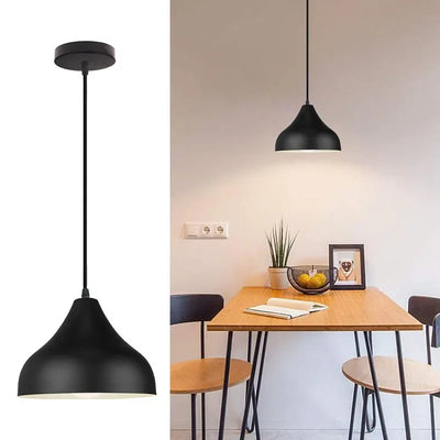 Modern Pendant Ceiling Lamps: Loft Restaurant Droplight Perfect for Dining Room - Nordic Hang Lights