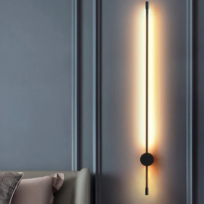 Nordic Minimalist Long Wall Lamp Modern LED Wall Light Indoor Living Room Bedroom LED Bedside Lamp Home Decor Lighting Fixtures