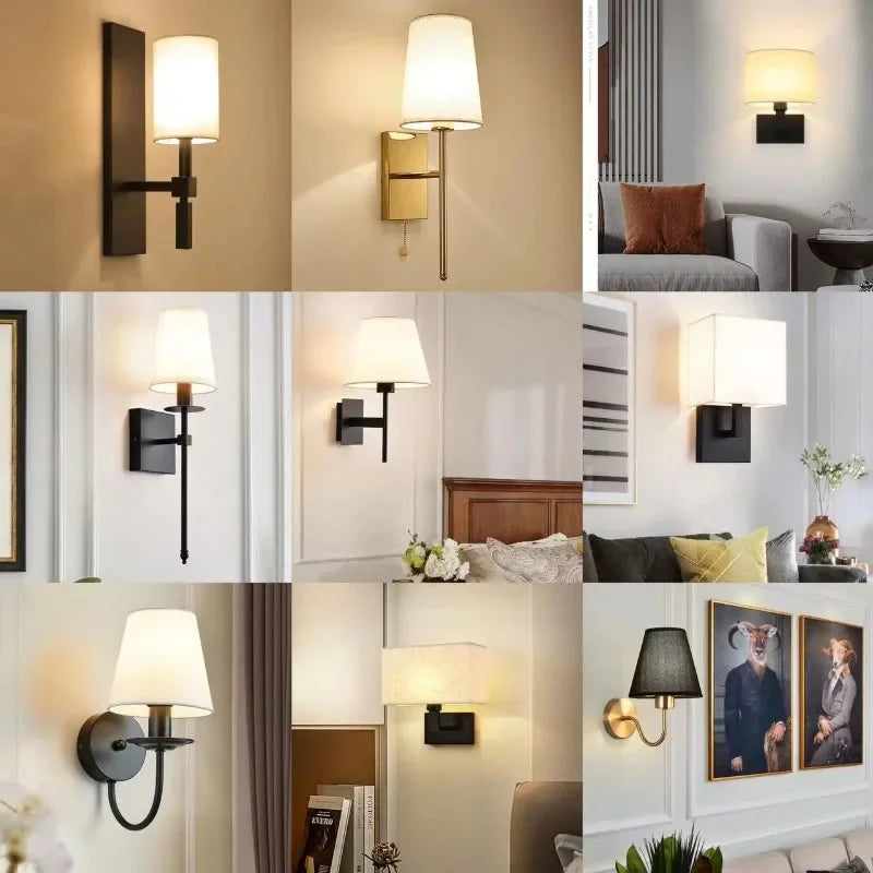 Warmth in Every Corner: The Nordic Fabric Wall Lamp