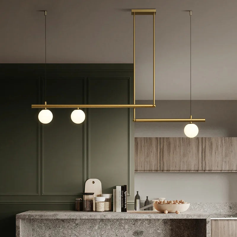 Modern Minimalist Living Room Chandelier - Stylish Pendant Light for Versatile Illumination