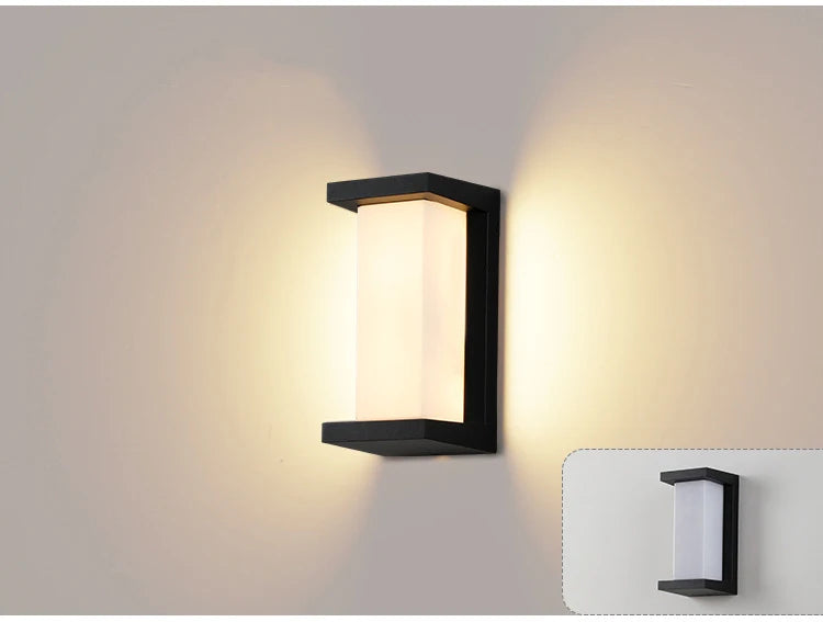 Motion Sensor Outdoor Wall Light – 20W Waterproof LED Porch Lighting