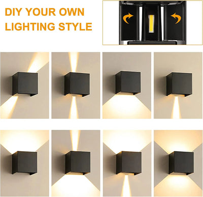 LED Wall Light – Waterproof Outdoor & Indoor Decor