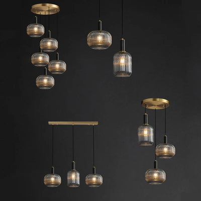 Postmodern Glass Pendant Lights for Restaurants, Living/Dining Rooms, Kitchens, Study, and Bedrooms