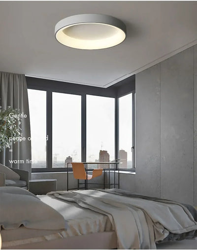 Nordic Modern LED Ceiling Light – Sleek Round Fixture for Indoor Spaces