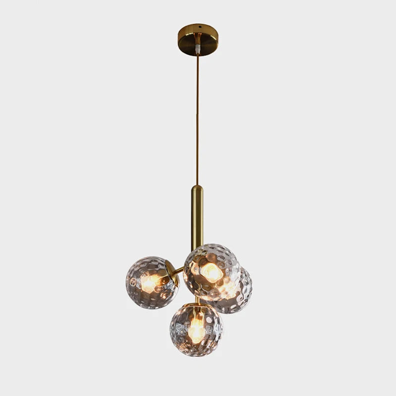 Modern Glass Ball Chandelier Pendant Lights - Stylish Illumination for Home Decor