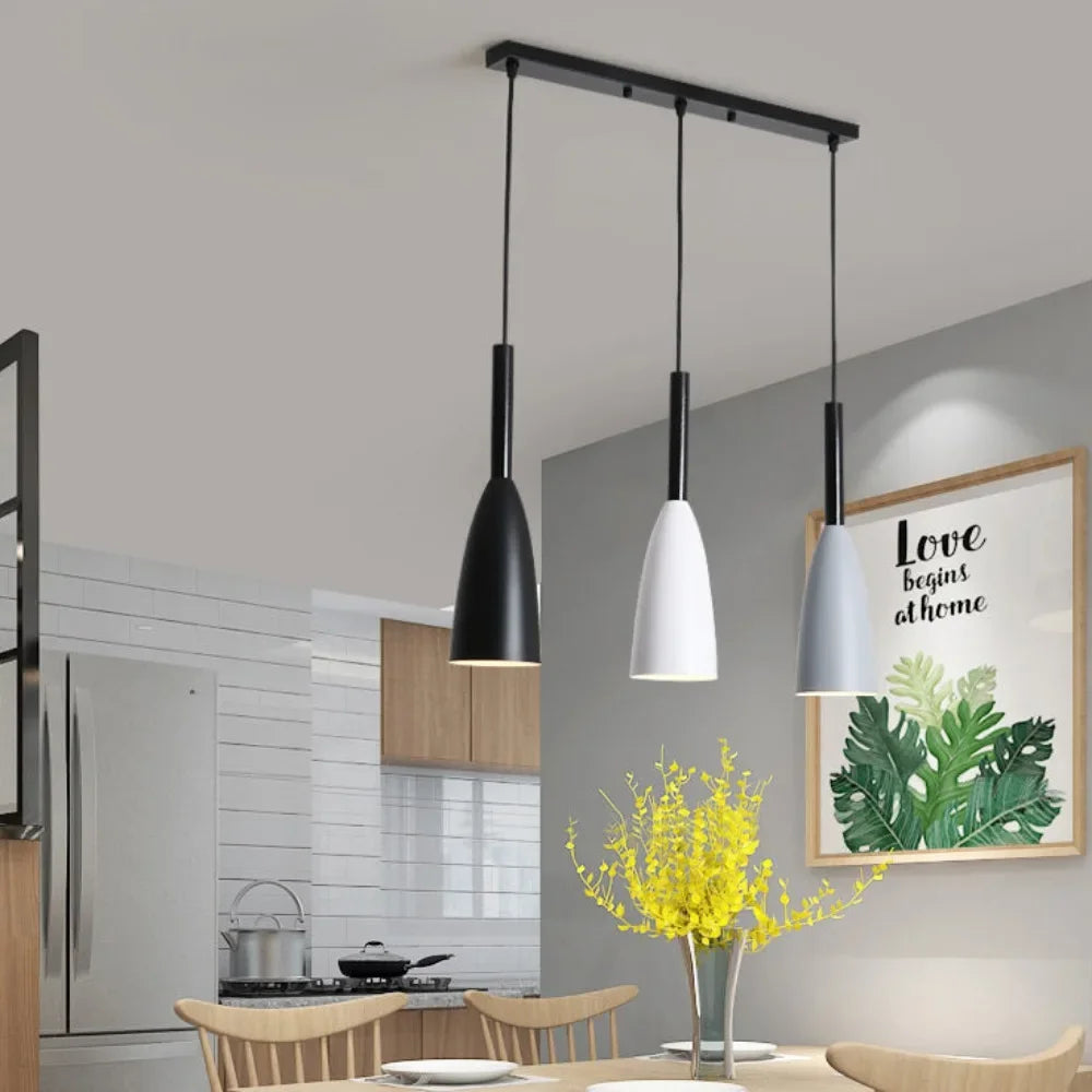 Nordic Bottle Design LED Pendant Light - Stylish Dining Room and Kitchen Decor