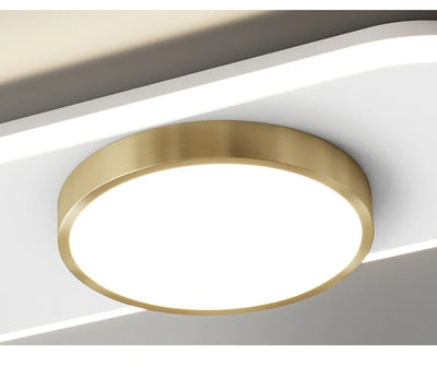 Modern LED Ceiling Light - Nordic Style for Bedroom, Study, Foyer & More