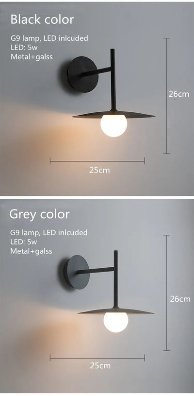 Nordic Movable Arm Wall Lamp – LED Wall Light Fixture for Modern Indoor Spaces