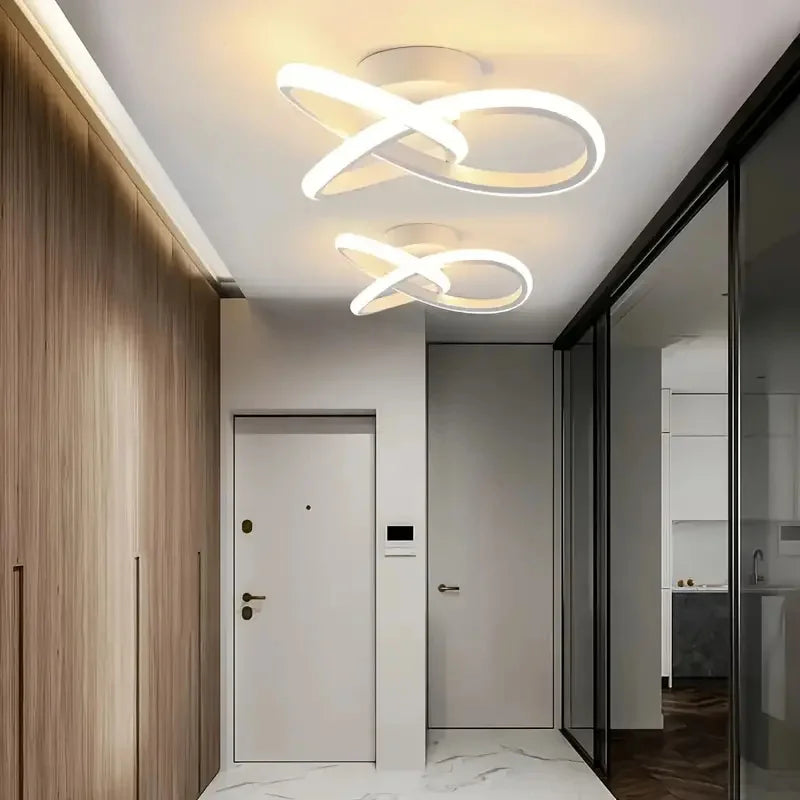 Modern LED Aisle Ceiling Light for Balcony, Bedroom, Dining Room, and Indoor Use