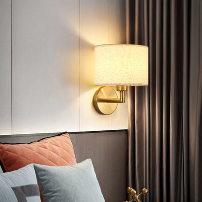 Modern Bedside Wall Lamp with Rotation Spotlight: Stylish Reading Light for Bedroom and Living Room