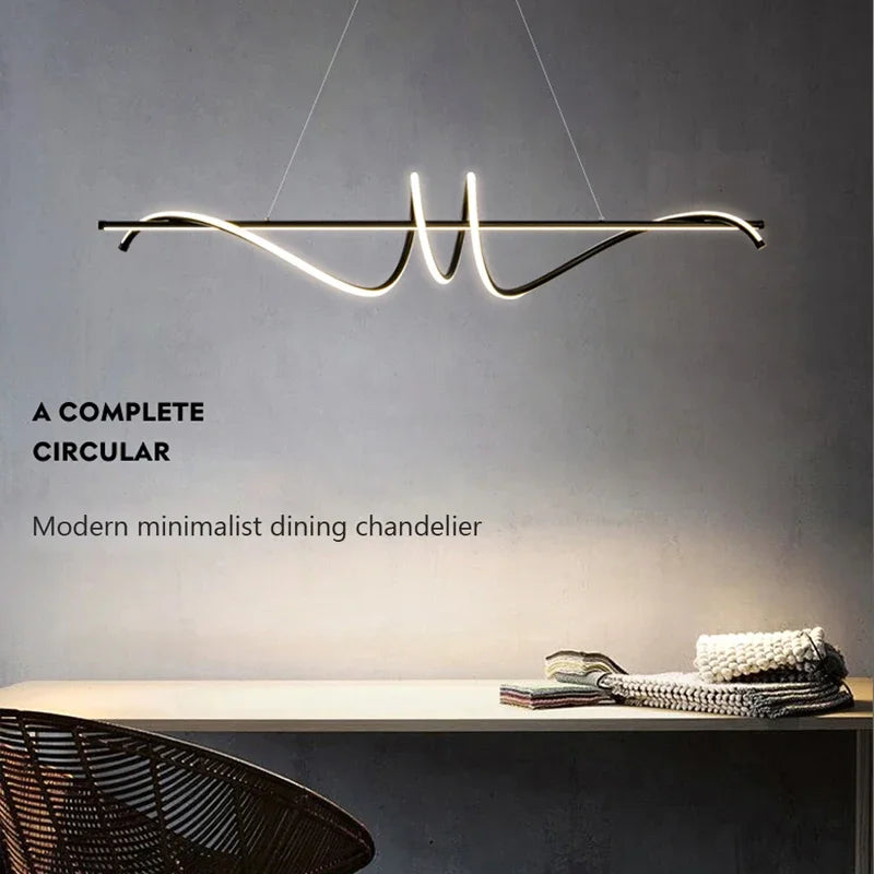 Modern LED Pendant Lights - Stylish Indoor Hanging Decor for Dining Room, Living Room, Kitchen, Restaurant, and Office