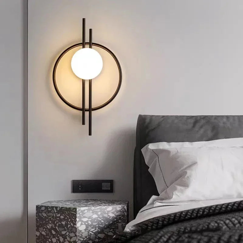 Modern LED Wall Sconce Lamp For Living Dining Room Bedroom Home Decoration Lighting Fixture Lustre