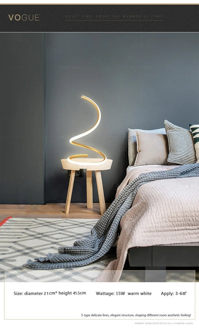 Modern Dimmable LED Table Lamp - Stylish Lighting Fixture for Study, Reading, and Bedside Decor