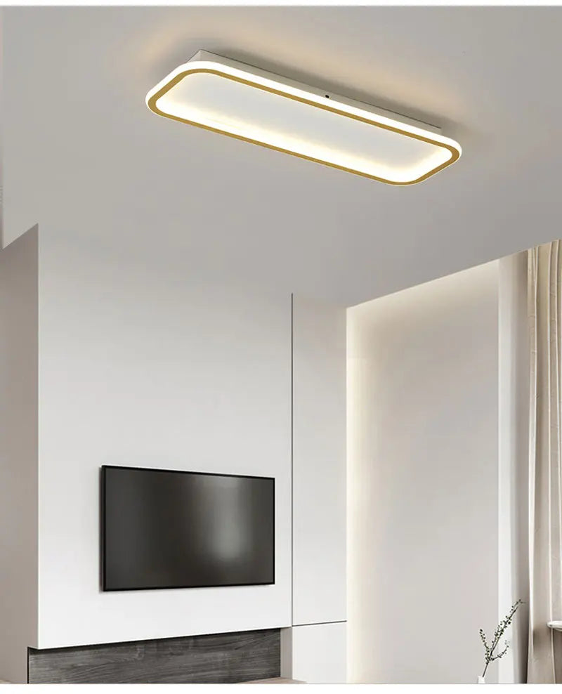 Hot Selling Rectangular LED Ceiling Light – Modern Fixture for Bedrooms, Living Rooms, and Corridors