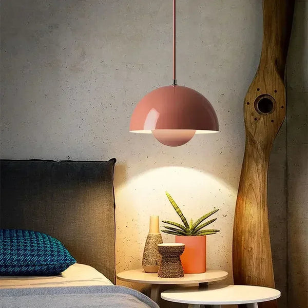 Modern Bud Multi-Color Pendant Lights – Creative Indoor Lighting for Bedrooms, Studies, and Restaurants - Eco Luxe Décor
