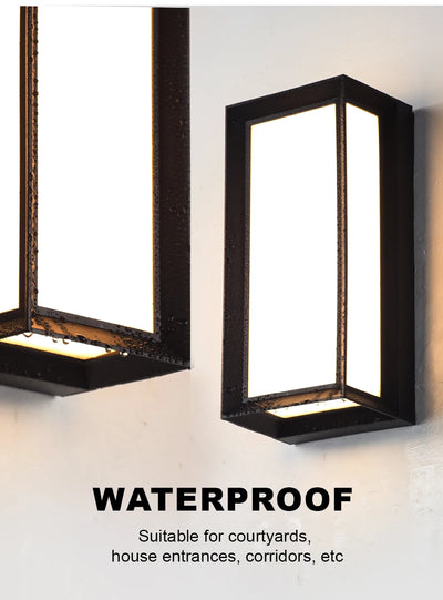 Waterproof Outdoor LED Wall Light – 24W Modern Exterior Lamp