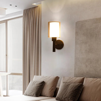 Nordic LED Iron Art Wall Lamp: Warm Illumination for Corridors, Studies, Bedrooms