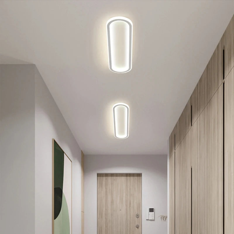 Modern LED Strip Ceiling Lights Indoor Lighting For Bedroom Sturdy Corridor Hallway Porch Living Room