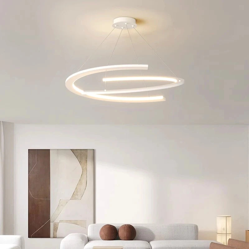 Modern LED Pendant Light Lamps: Perfect for Living Rooms and Dining Rooms, Stylish Hanging Indoor Lighting Chandeliers