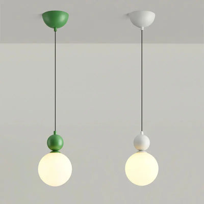 Elegant Glass Ball Pendant Light - Illuminate Your Space with Style