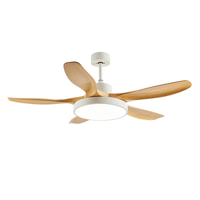 Large Ceiling Fans with LED Light: Remote Control for Living and Bedroom