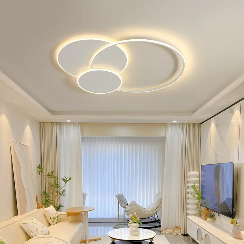 Modern LED Ceiling Lamp For Child's Room, Living Room, Dining Room, Bedroom, Study, and Aisle - Chandelier Home Decor Lighting Fixture