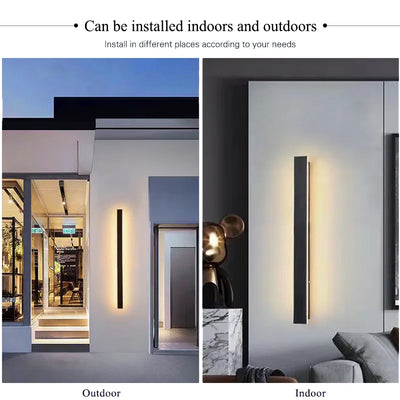 Modern Shine for Your Porch: The LED Outdoor Wall Light with Style Options