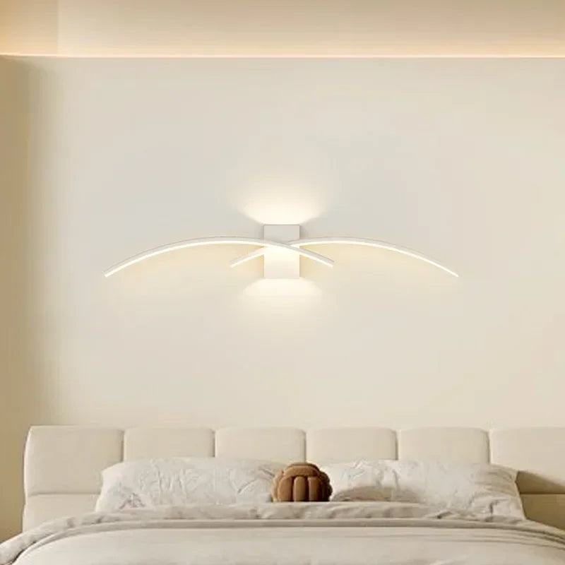 Modern LED Wall Lamp: Perfect for Living Room, Bedroom, Bedside, Aisle - Stylish Indoor Home Decoration Lighting Fixture