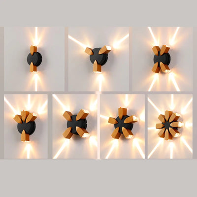 Modern Nordic Style LED Wall Lamp: Available in 2W, 4W, 6W, 8W. Perfect for Indoor Living Room, Porch, Garden, Bedroom, Stairs