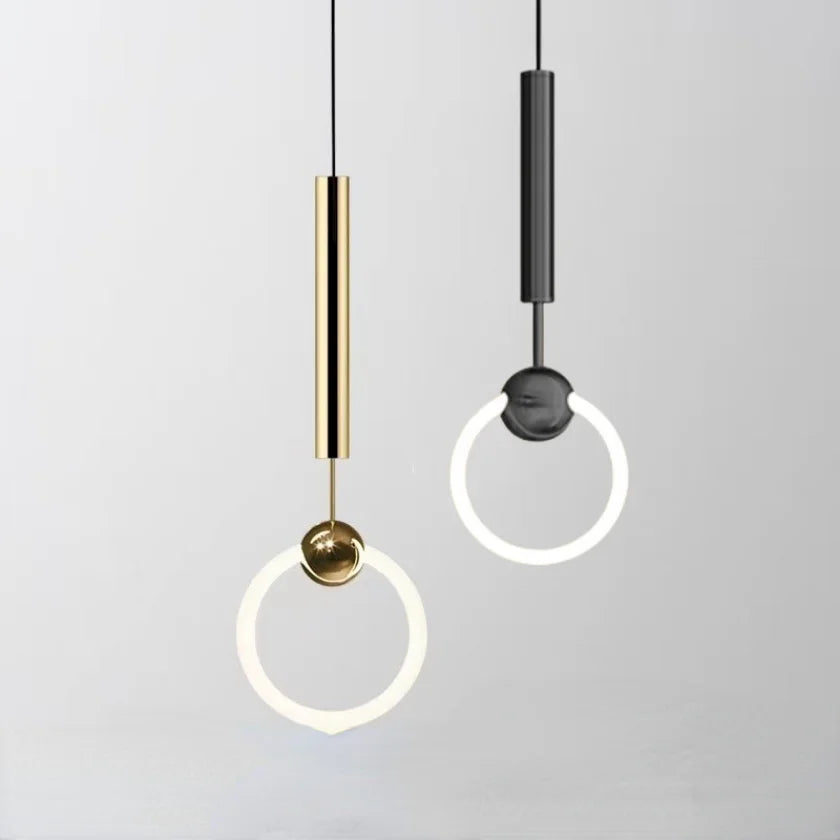 LED Pendant Lighting for Bedroom Bedside - Modern Elegance and Ambient Lighting for Cozy Relaxation