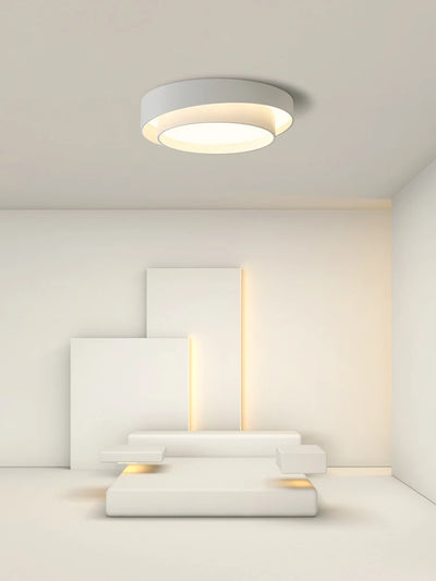 Modern LED Art Ceiling Lamp - Round Design for Studio, Kitchen, Bedroom, Aisle, Balcony, and Corridor