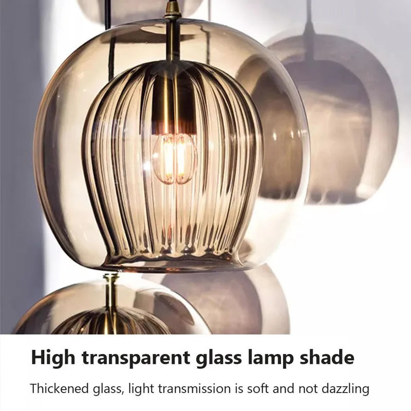 Modern Creative Glass Pendant Lights - Suspension Chandelier