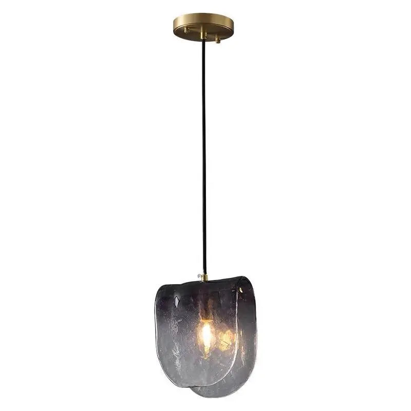 Modern Gradient Glass Pendant: Enhance Any Room with Artistic Flair