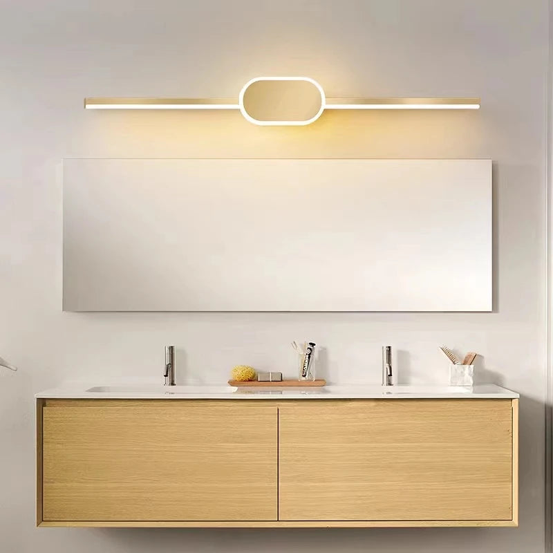 Modern LED Wall Sconce: A Sleek Choice for Bathroom or Mirror Lighting