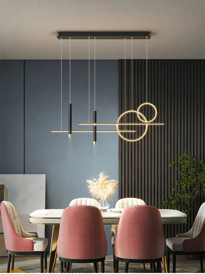 Modern LED Pendant Light – Luxury Dining Room Starry Chandelier