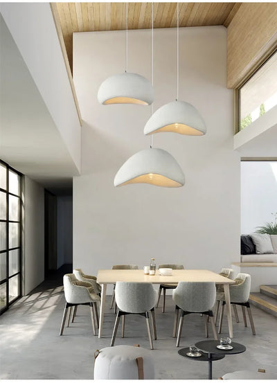 Minimalism Wabi Sabi LED Pendant Lamps: Elegant Lighting for Modern Spaces