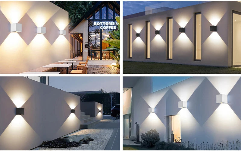 LED Wall Light – Waterproof Outdoor & Indoor Decor