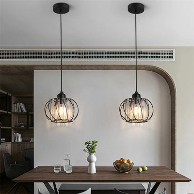 Modern Chandelier with E27 Bulb for Dining Room Bedroom: Simple Pendant Lights, Hanging Light Fixture