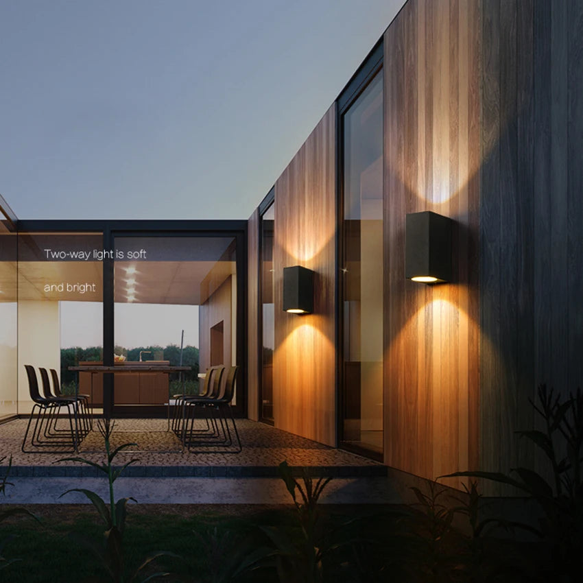 Modern Versatility: The LED Wall Light for Indoor and Outdoor Illumination