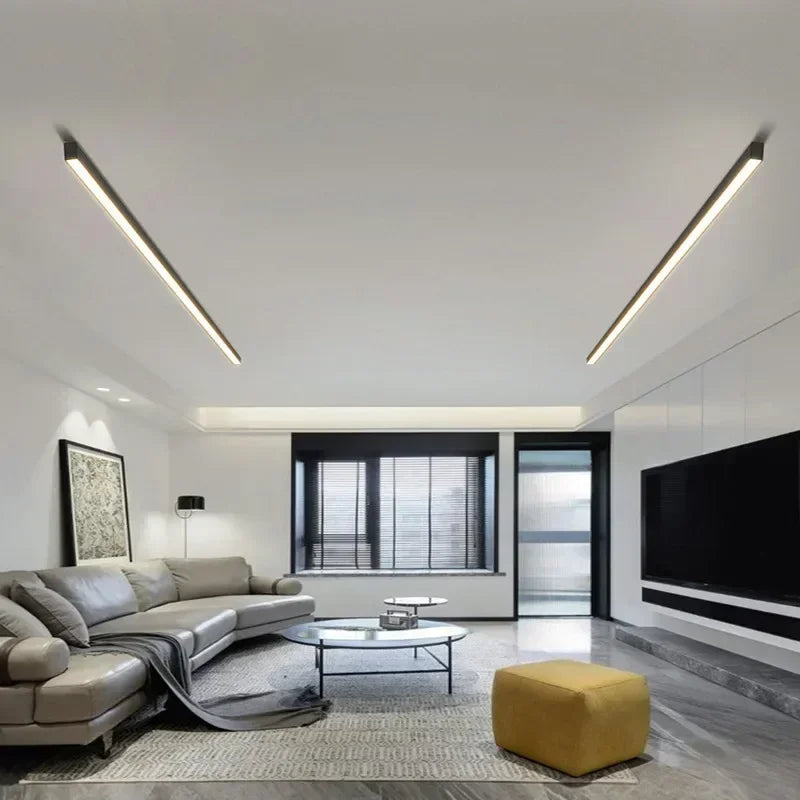 Modern Surface Mounted Ceiling Lights - Sleek Minimalist Lighting Fixture for Aisle, Bedroom, and Dining Room