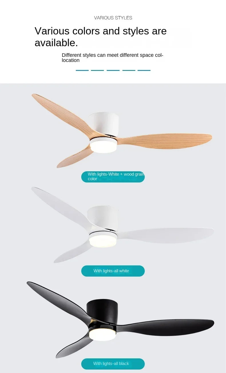 Modern LED Ceiling Fan Light – Stylish Efficiency for Your Home